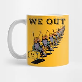 Funny Cicada We Out Cute Cicada Brood Emergence Mug